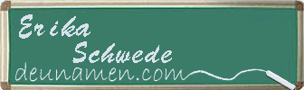 Erika Schwede Visitenkarte